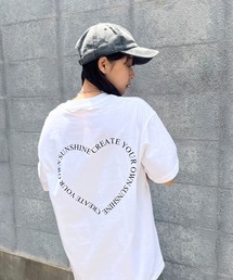 ハートバックプリントTシャツ(se)