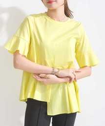 PICCIN | イレギュラーヘムコットンカットソー(Tシャツ/カットソー)