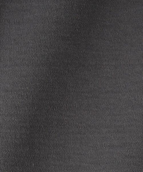 OPAQUE.CLIP（オペークドットクリップ）の「◆UV リラクシーノースリーブ／シルキースーピマ【接触冷感/洗濯機洗い可】（Tシャツ/カットソー・レディース・チャコールグレー/ホワイト/ブラック・36/38/40/42）」の13枚目の写真