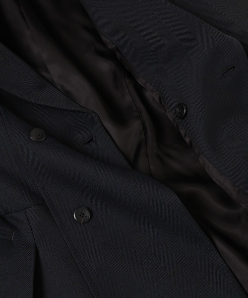 TARO HORIUCHI(タロウ ホリウチ)の「Double Front Vent Jacket(テーラードジャケット・レディース・ネイビー系・0)」の6枚目の写真