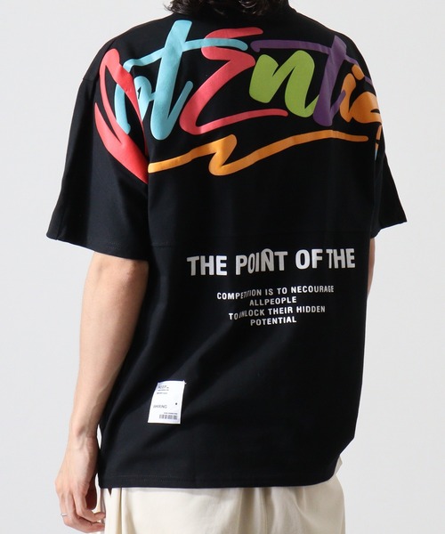 FUNALIVE(ファンアライブ)の「バックペイント発砲アーチロゴフロントロゴ刺繍BIG SS/T(Tシャツ/カットソー・メンズ・ベージュ/ホワイト/ブラック・L/M)」の17枚目の写真