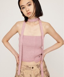 SLY(XC)TIE SET BARE KNIT TOPS ^C Zbg u jbg gbvX(jbg/Z[^[)