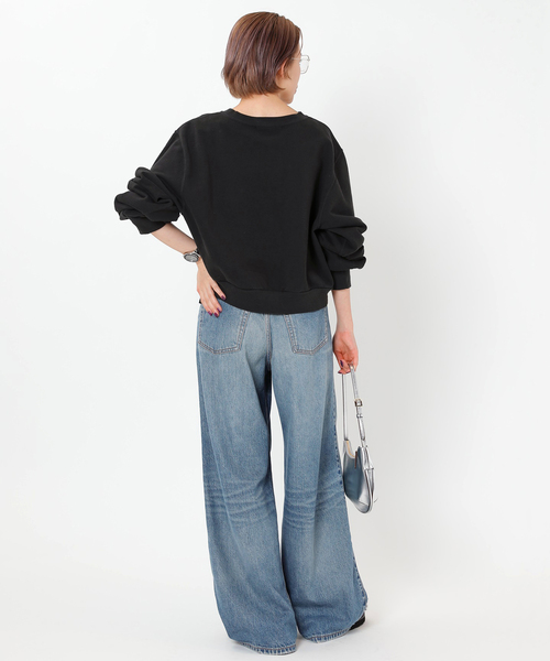 AP STUDIO(エーピーストゥディオ)の「【HAIKURE/ハイクル】CANDY BLUE ASIAN FIT(デニムパンツ・レディース・ブルー・27/26/25/24)」の9枚目の写真