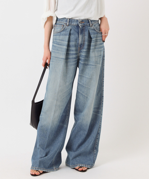 AP STUDIO(エーピーストゥディオ)の「【HAIKURE/ハイクル】CANDY BLUE ASIAN FIT(デニムパンツ・レディース・ブルー・27/26/25/24)」の10枚目の写真