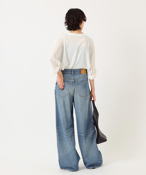 AP STUDIO(エーピーストゥディオ)の「【HAIKURE/ハイクル】CANDY BLUE ASIAN FIT(デニムパンツ・レディース・ブルー・27/26/25/24)」の15枚目の写真