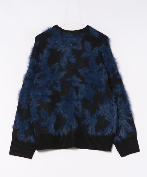 チチカカ（チチカカ）の「ヤクタッチフェザーニットプルオーバー（ニット/セーター・レディース・ブラック/パープル/アイボリー・FREE）」の19枚目の写真