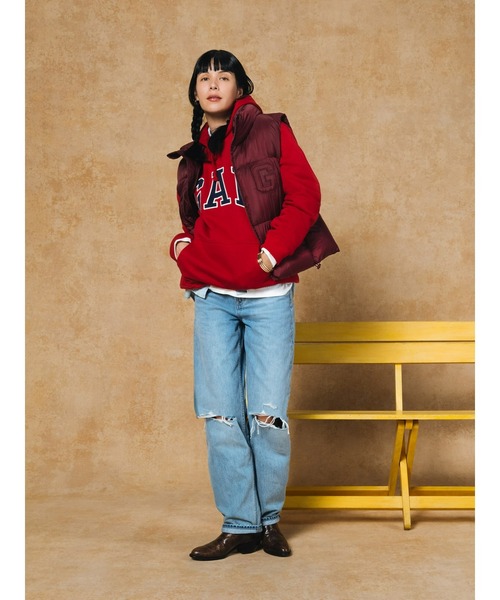 GAP（ギャップ）の「ハイライズ バレルデニム ジーンズ（デニムパンツ・レディース・インディゴブルー・24/25/26/23/28/29/30/27）」の19枚目の写真