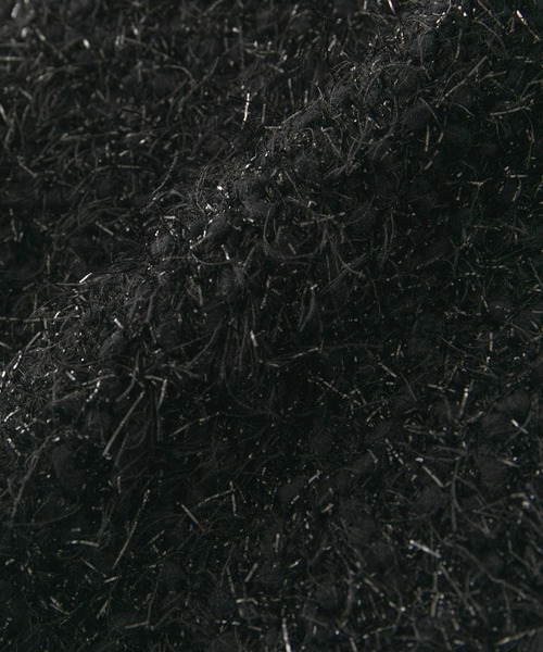 VIS(ビス)の「【前後2WAY】ポンポンシャギーニットビスチェ(キャミソール・レディース・キナリ/ブラック/グレー・FREE)」の13枚目の写真