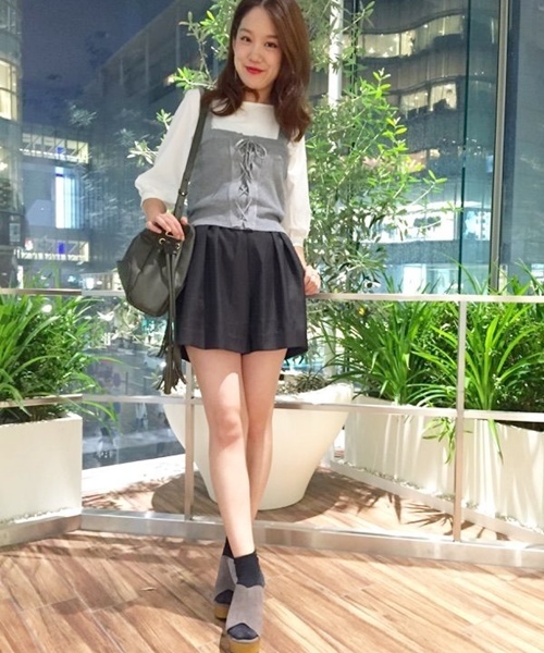 Chico（チコ）の「【who's who Chico】ニットビスチェset（キャミソール・レディース・ベージュ/ブラック/グレー・FREE）」の11枚目の写真