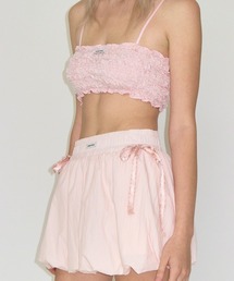 SHIRRING BALLOON SKIRT