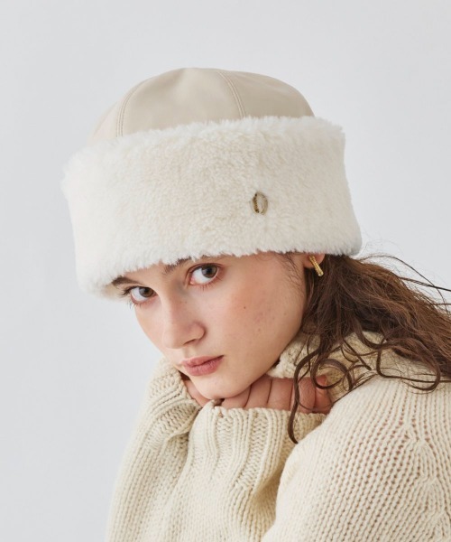 【セール】Chapeau d' O Mouton Toque / シャポードオー（ハット）｜Chapeau d' O（シャポードオー）