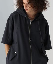 HARE | ZIPスリットシャツフーディー(HARE)(シャツ/ブラウス)