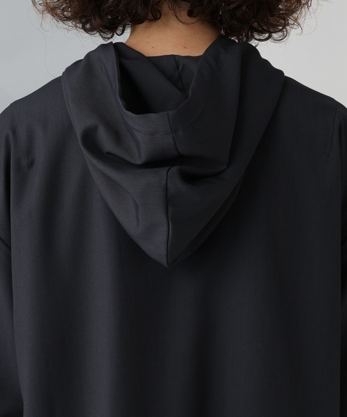 HARE（ハレ）の「ZIPスリットシャツフーディー(HARE)（シャツ/ブラウス・メンズ・グレー/ブラック・FREE）」の20枚目の写真