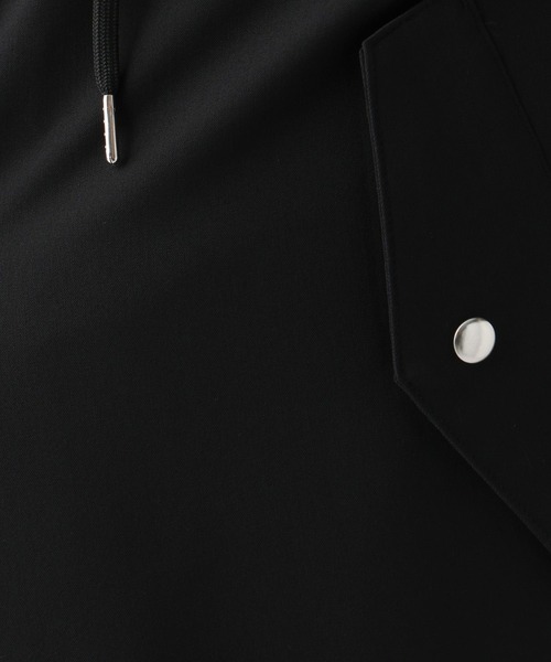 HARE（ハレ）の「ZIPスリットシャツフーディー(HARE)（シャツ/ブラウス・メンズ・グレー/ブラック・FREE）」の21枚目の写真