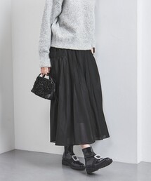 UNITED ARROWS | オーガンジー ポケット フレアスカート(スカート)