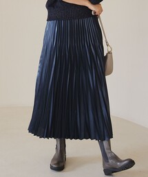 yuyu5147 23区♡新品タグ付き　プリーツスカート　大きいサイズ 23区 大きいサイズ プリーツスカート 48 ネイビー 日本製 - メルカリ