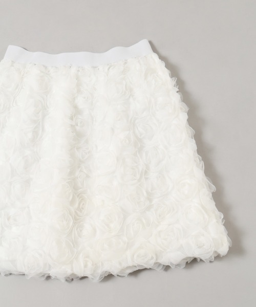 WC（ダブル シー）の「ローズチュールミニスカート（スカート）」 - WEAR