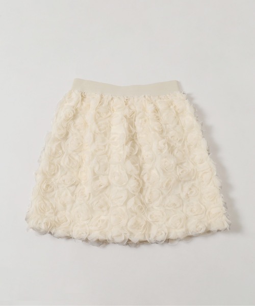 WC（ダブル シー）の「ローズチュールミニスカート（スカート）」 - WEAR