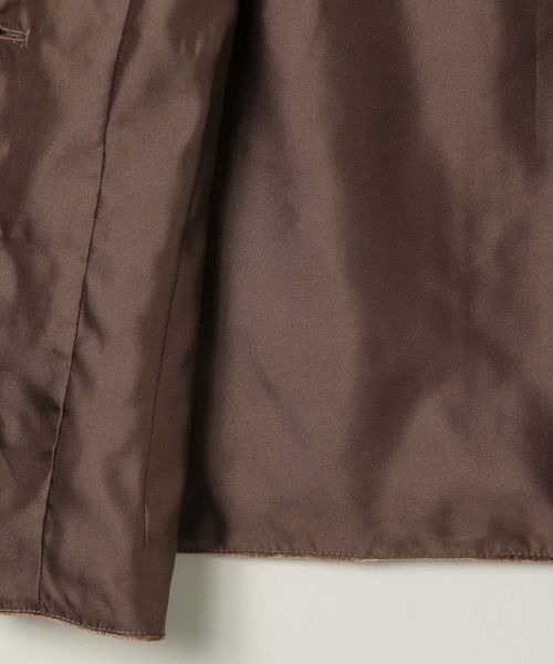 JEANASIS（ジーナシス）の「アソートマテリアルレトロジレ/146874（ベスト・レディース・ブラック系その他/ブラウン/ブラック・FREE）」の21枚目の写真