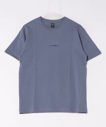 《ミドルウェイト》刺繍ショートスリーブ コットンTシャツ