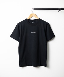 《ミドルウェイト》刺繍ショートスリーブ　コットンTシャツ