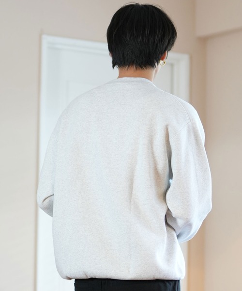 【セール】【ムラサキスポーツ限定】THRASHER/スラッシャー トレーナー クルーネックスウェット ワンポイントロゴ ビッグシルエット 裏起毛 243TH1TR004（スウェット）｜THRASHER（スラッシャー）