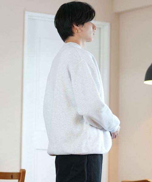 【セール】【ムラサキスポーツ限定】THRASHER/スラッシャー トレーナー クルーネックスウェット ワンポイントロゴ ビッグシルエット 裏起毛 243TH1TR004（スウェット）｜THRASHER（スラッシャー）