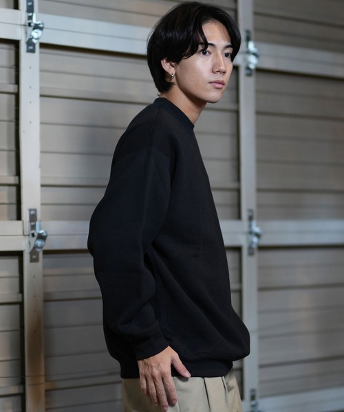 【セール】【ムラサキスポーツ限定】THRASHER/スラッシャー トレーナー クルーネックスウェット ワンポイントロゴ ビッグシルエット 裏起毛 243TH1TR004（スウェット）｜THRASHER（スラッシャー）