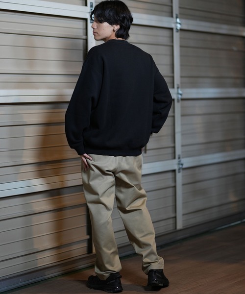 【セール】【ムラサキスポーツ限定】THRASHER/スラッシャー トレーナー クルーネックスウェット ワンポイントロゴ ビッグシルエット 裏起毛 243TH1TR004（スウェット）｜THRASHER（スラッシャー）