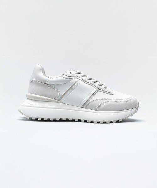 Lucida（ルシーダ）の「Asterism/バイカラー厚底スニーカー（スニーカー・レディース・ブラウン系その他/ブラック/アイボリー/グリーン系その他・38/37/36/35/40/39）」の19枚目の写真