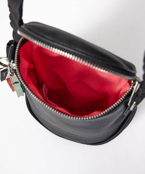 ABAHOUSE（アバハウス）の「【 cheek/チーク】C23005 egg pouch shoulder/ショルダーポーチ/ユニセックス（ショルダーバッグ・メンズ・グリーン/ブルー/ブラック/アイボリー・フリー）」の17枚目の写真