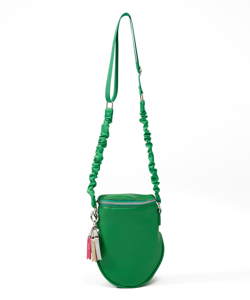 ABAHOUSE（アバハウス）の「【 cheek/チーク】C23005 egg pouch shoulder/ショルダーポーチ/ユニセックス（ショルダーバッグ・メンズ・グリーン/ブルー/ブラック/アイボリー・フリー）」の6枚目の写真