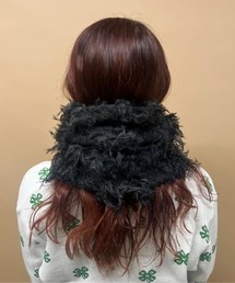 CONTROL FREAK | CONTROL FREAK(コントロールフリーク)ヘアリーフリンジスヌード(マフラー)