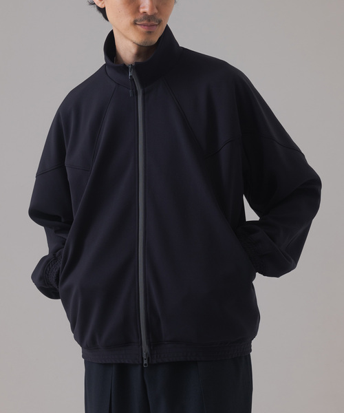 EDIFICE(エディフィス)の「ダブルニット トレーニングブルゾン(その他トップス・メンズ・ブラック/グリーン系その他・MEDIUM/LARGE)」の7枚目の写真