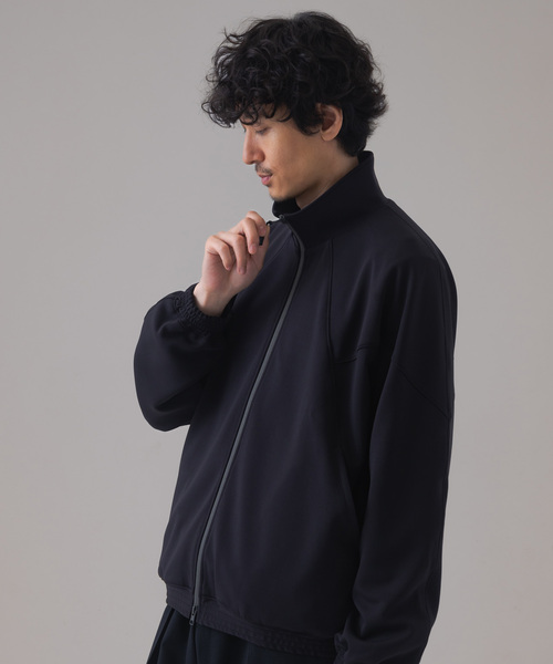 EDIFICE(エディフィス)の「ダブルニット トレーニングブルゾン(その他トップス・メンズ・ブラック/グリーン系その他・MEDIUM/LARGE)」の11枚目の写真