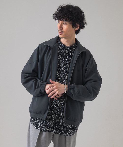 EDIFICE(エディフィス)の「ダブルニット トレーニングブルゾン(その他トップス・メンズ・ブラック/グリーン系その他・MEDIUM/LARGE)」の15枚目の写真