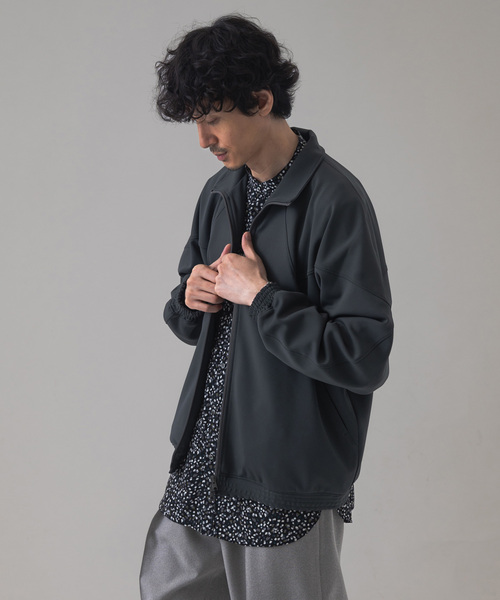 EDIFICE(エディフィス)の「ダブルニット トレーニングブルゾン(その他トップス・メンズ・ブラック/グリーン系その他・MEDIUM/LARGE)」の19枚目の写真