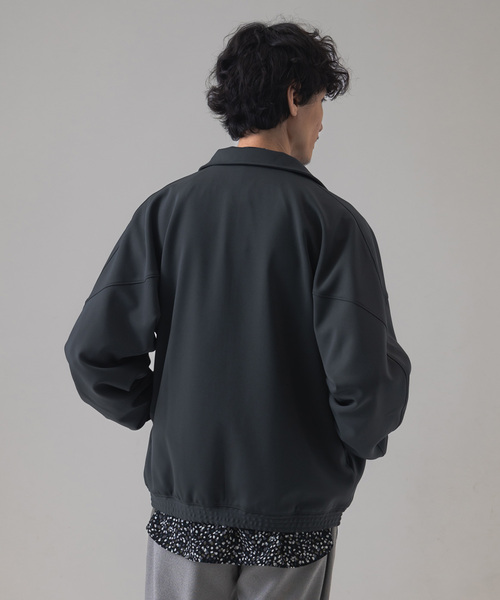 EDIFICE(エディフィス)の「ダブルニット トレーニングブルゾン(その他トップス・メンズ・ブラック/グリーン系その他・MEDIUM/LARGE)」の17枚目の写真