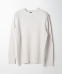 MEN'S BIGI | 7ゲージ撚糸モールガーターニット(ニット/セーター)