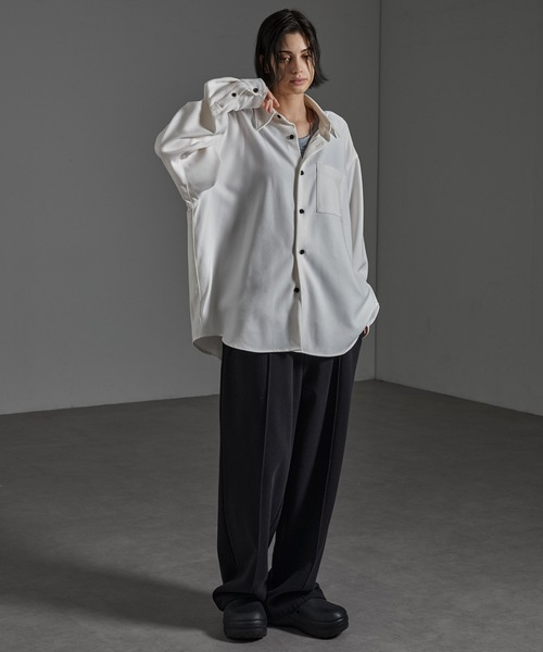 CIYOT-シヨウト-】ラスターレスウールライクオーバーサイズ