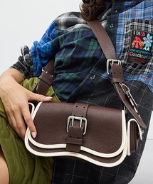 カーゴ ウェイビー ディンキー バッグ・ペブル Coachtopiaレザー