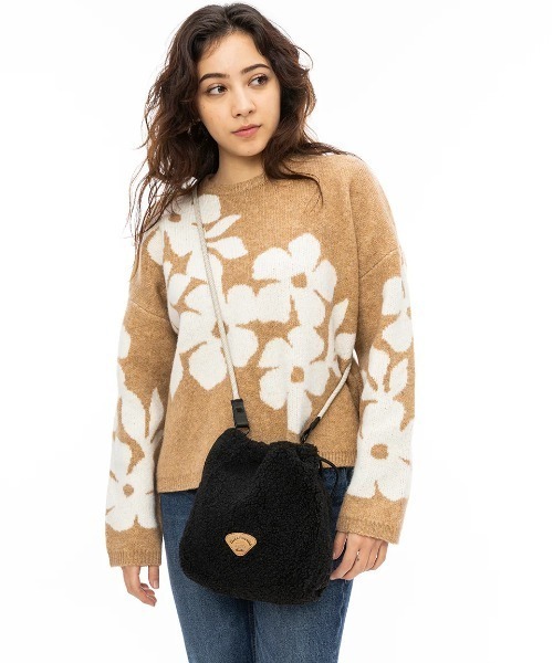 BILLABONG レディース BOA SHOULDER BAG バッグ 【2024年秋冬モデル】/ビラボンミニボアバック（ショルダーバッグ）｜BILLABONG（ビラボン）