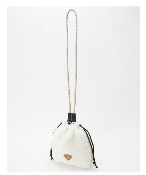 BILLABONG（ビラボン）の「BILLABONG レディース BOA SHOULDER BAG バッグ 【2024年秋冬モデル】/ビラボンミニボアバック（ショルダーバッグ・レディース・ブラック/ブラウン/ホワイト系その他・FREE）」の4枚目の写真