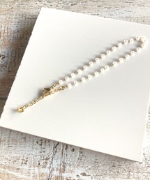 MAZEMAZE（マゼマゼ）の「パールブレスレット サージカルステンレス SPA-0441（ブレスレット）」