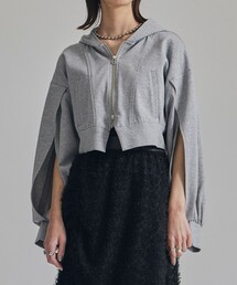 UNITED TOKYO | ショートジップアップフーディ-ウォッシャブル-(パーカー)