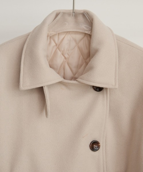 セール】スタンドカラー3WAYクロップドジャケット（その他アウター