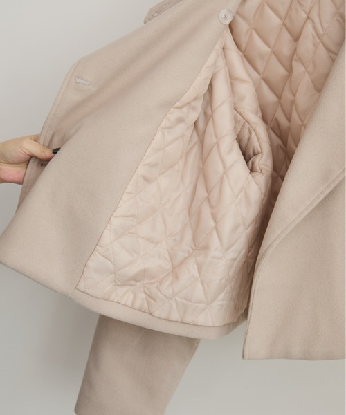 スタンドカラー3WAYクロップドジャケット（その他アウター）｜Aunt