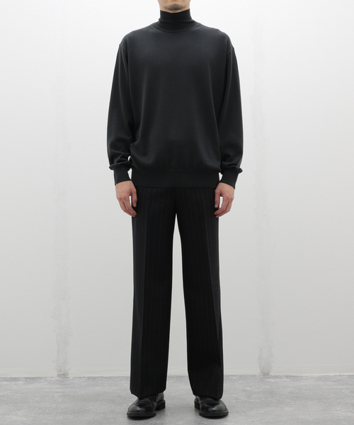 セール】HUSBANDS(ハズバンズ) High Waisted Trousers Scottish