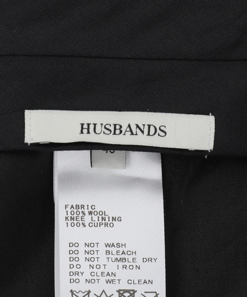 HUSBANDS(ハズバンズ) High Waisted Trousers Scottish