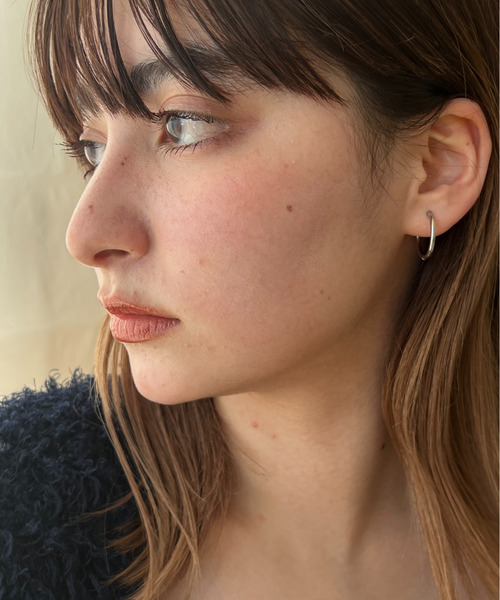 ciite'(シーテ)の「【 金属アレルギー対応 】 シンプルワンタッチ フープピアス サージカルステンレス (両耳用)(ピアス(両耳用)・レディース・ゴールド/シルバー・FREE)」の16枚目の写真